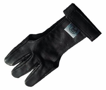 Picture of ARCHERY BLACK GLOVE LEATHER L